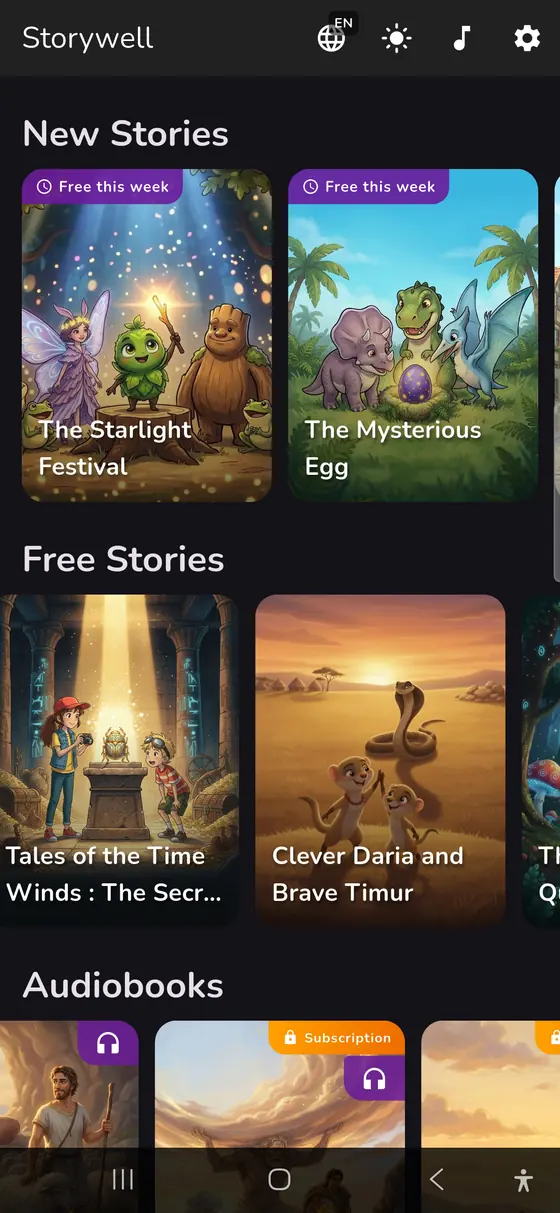 A library that grows every week — Storywell (English)
