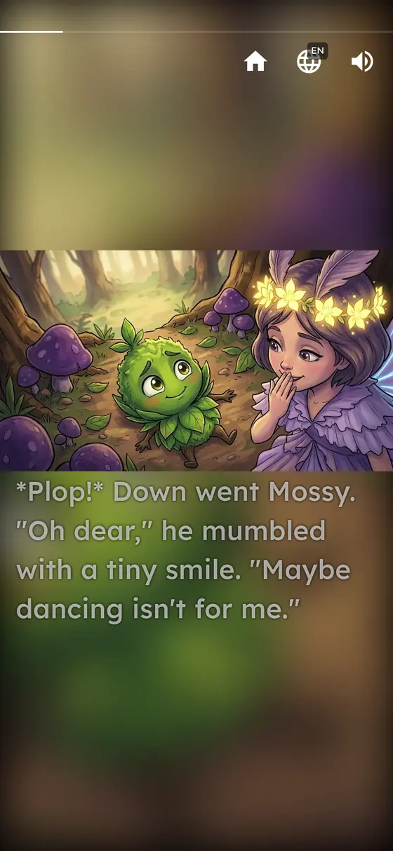 Read along, page by page — Storywell (English)